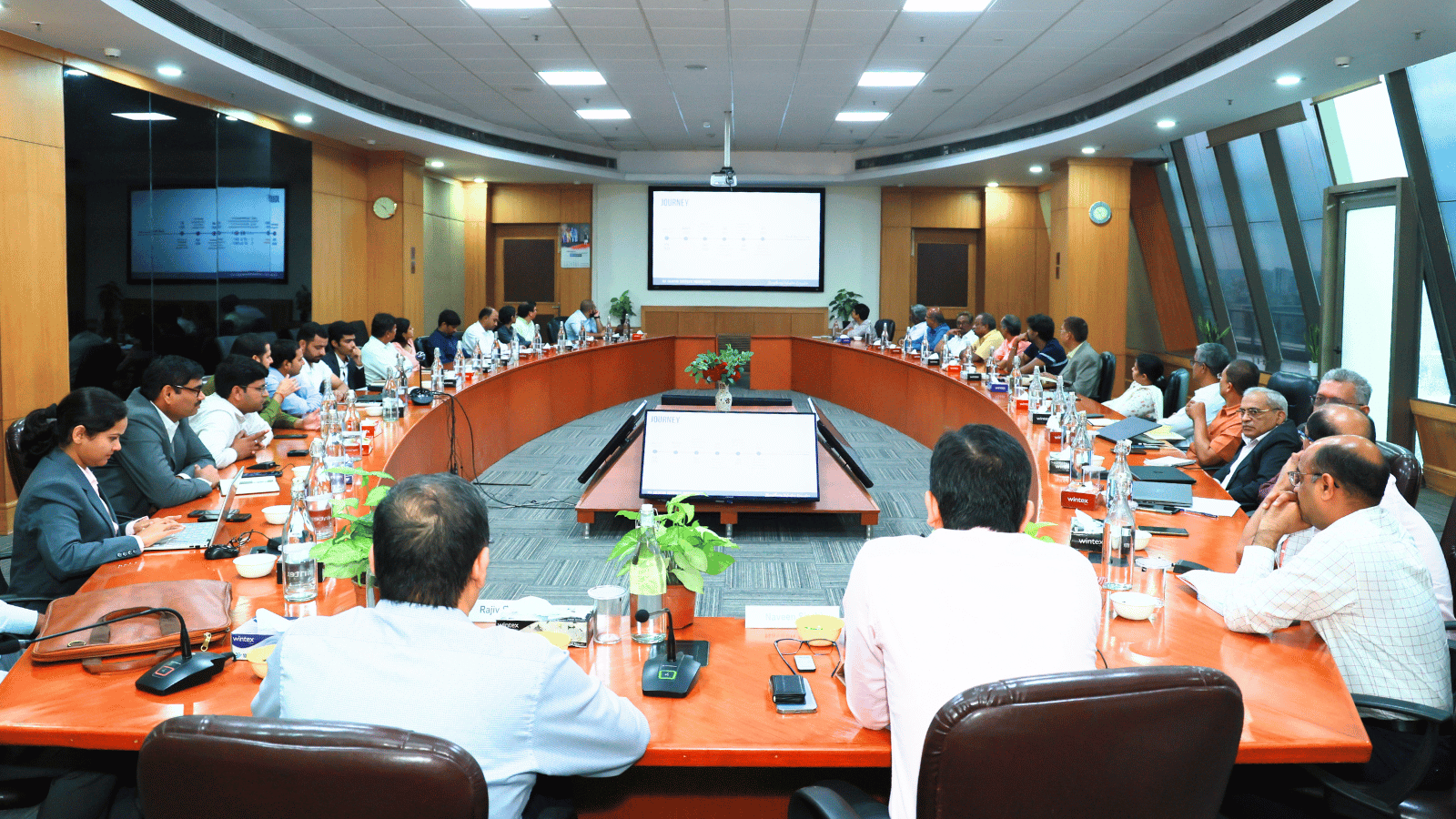 Valuation Report Presentation during campus immersion